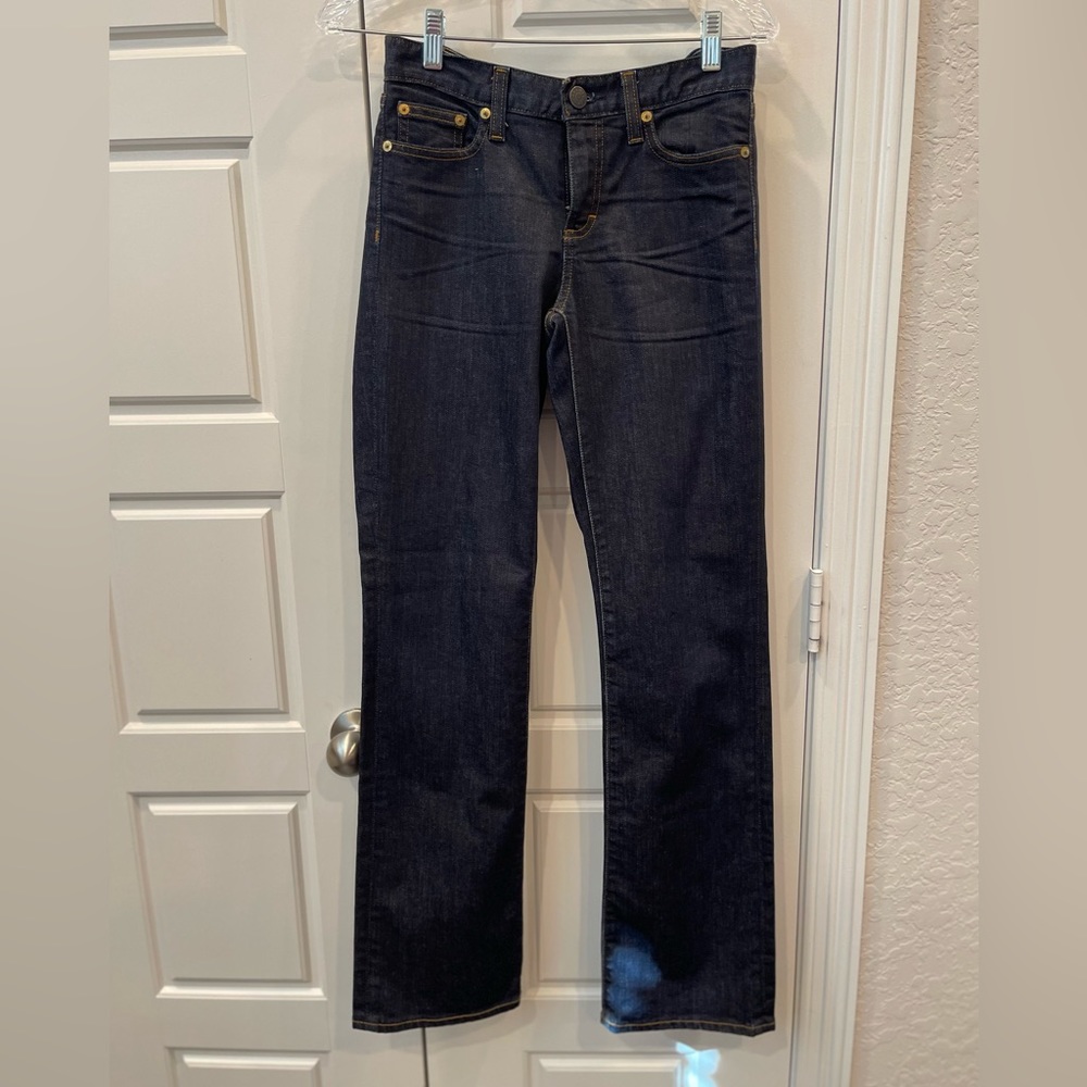 J Crew Woman’s Bootcut Jean Preloved with No Notable Flaws Size:27